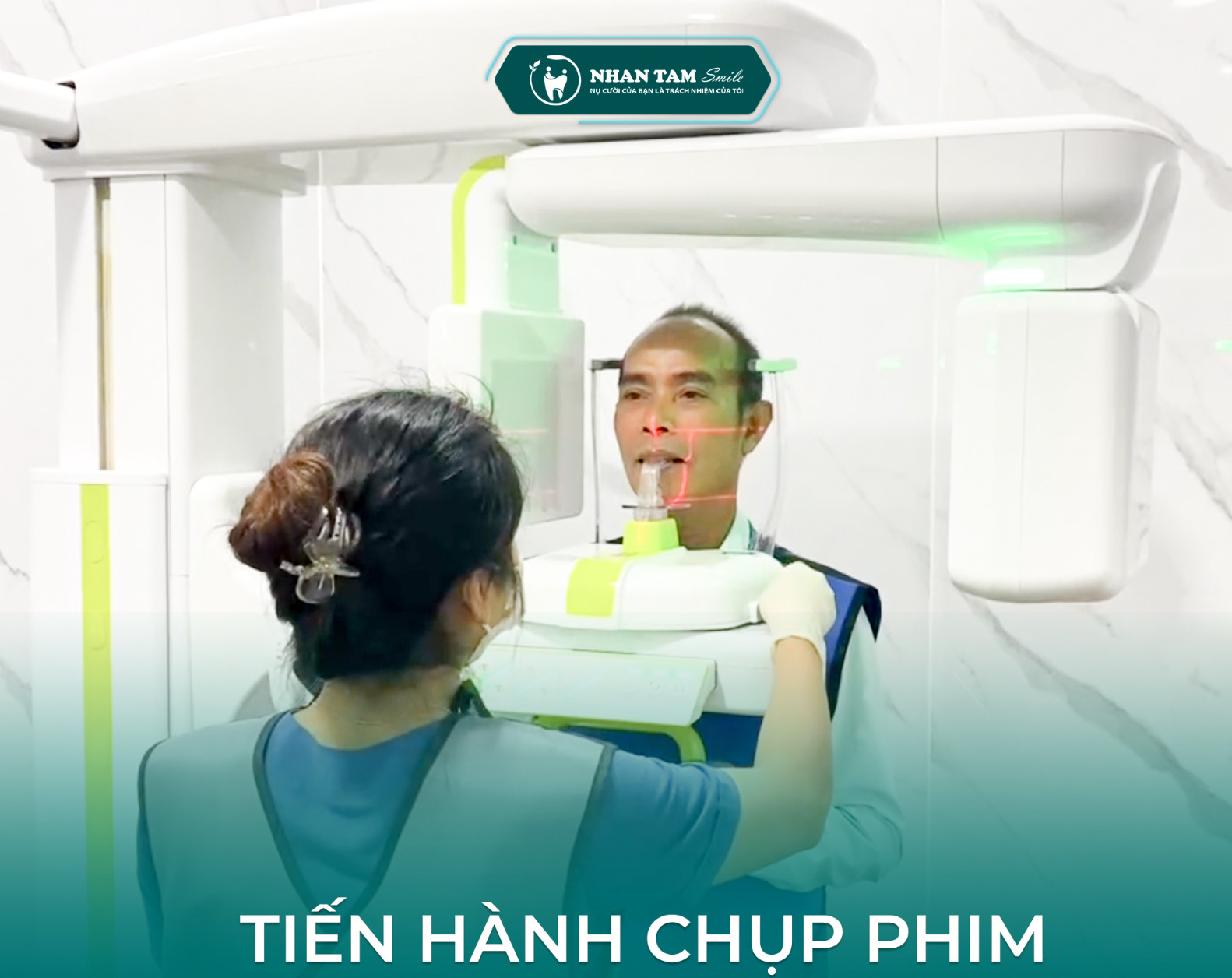 Quá trình thăm khám trước khi Implant diễn ra cẩn thận tại nha khoa Nhan Tam Smile